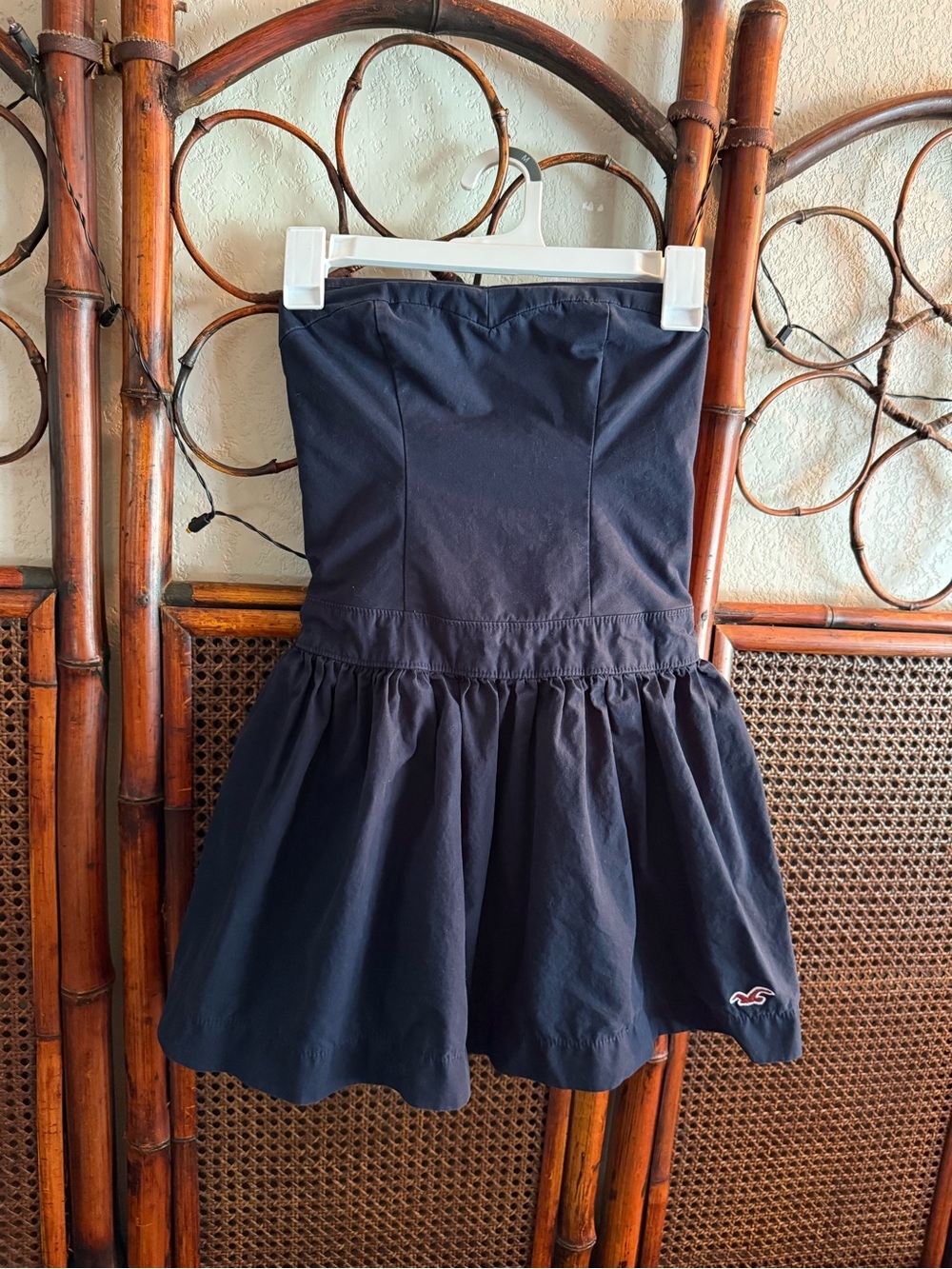 Hollister Navy Strapless Mini dress